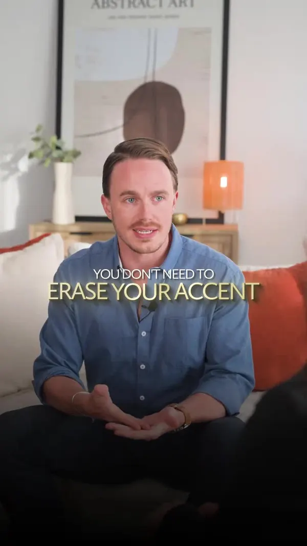 Ben Latour, finished video: You don't need to erase your accent